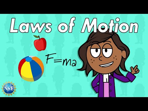 Newton's 3 Laws of Motion! Science For Kids