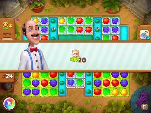 Gardenscapes Level 3233 With No Boosters - Investigation In The Park