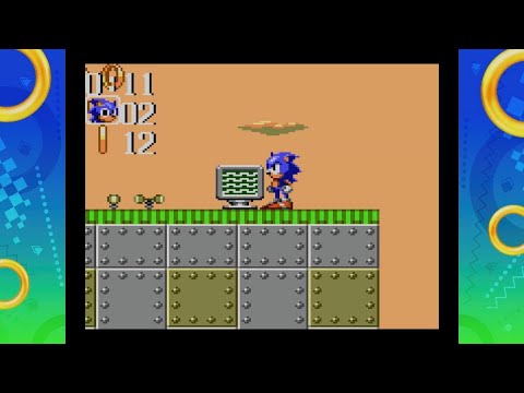 Sonic Origins plus sonic chaos mecha green hill zone act 1