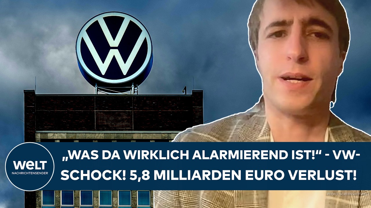 VW-SCHOCK: "Was da wirklich alarmierend ist" - Rote Zahlen beim Auto-Riesen! Milliarden-Verlust!