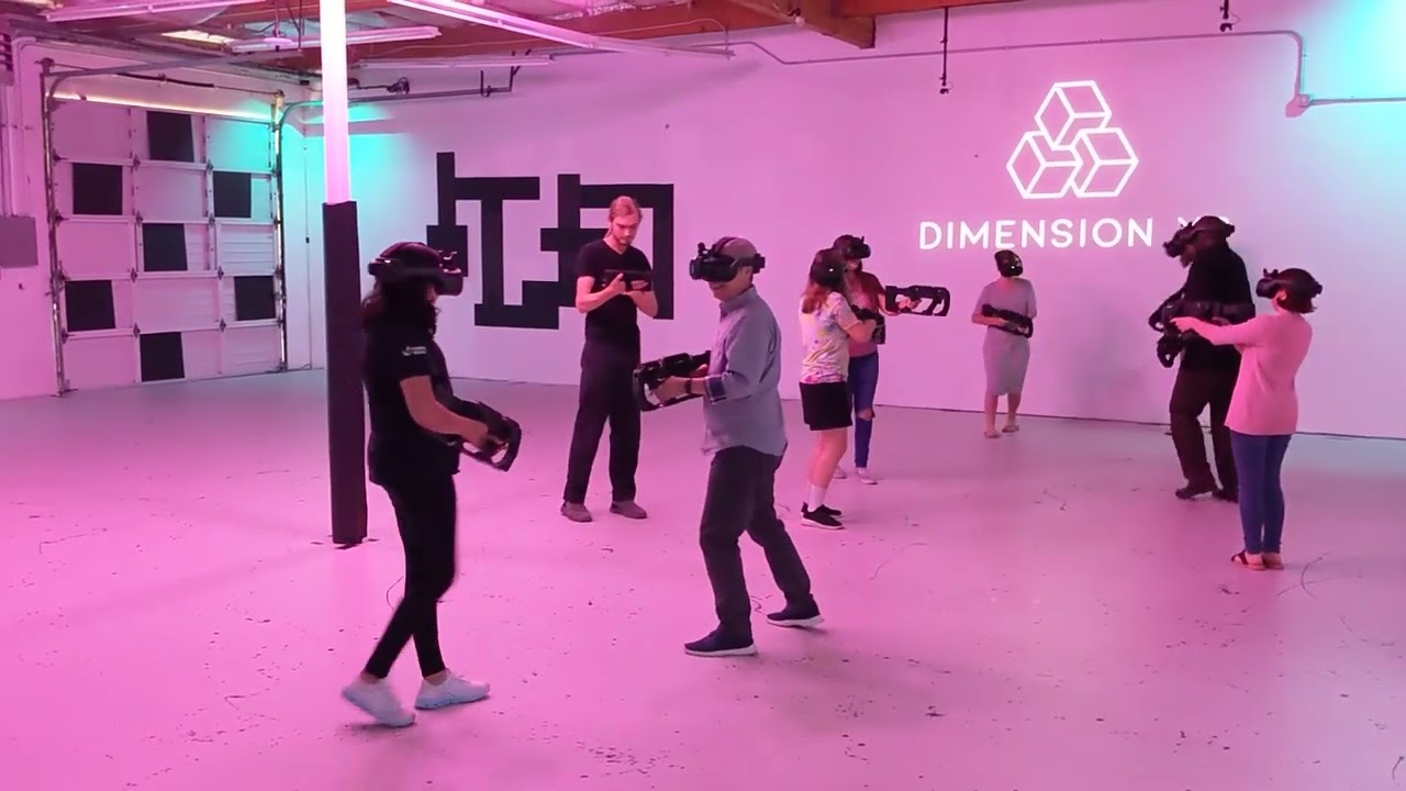 Seattle VR Laser Tag at Dimension XR