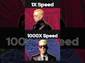 Rap God 1X Speed Vs 1000X Speed! #eminem
