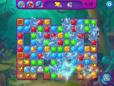 Fishdom Very Hard level 6820 no boosters フィッシュダム ベリーハード [Friend's]