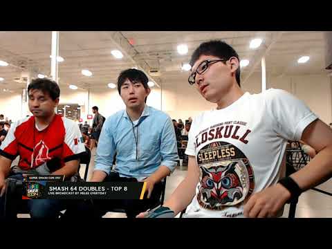 Super Smash Con 2017 - Superboomfan & JaimeHR vs. Wario & Fukurou - Top 8, Losers Finals - SSB64
