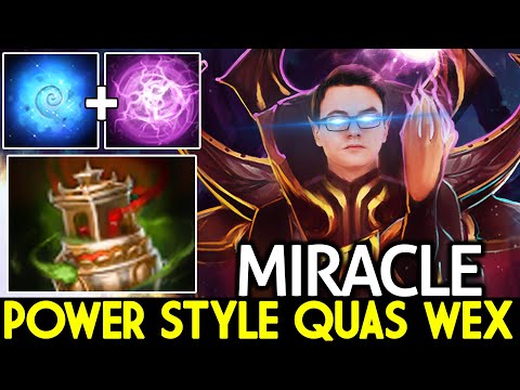 MIRACLE [Invoker] Epic Pro Invoker Show Style Quas Wex + Vessel Dota 2