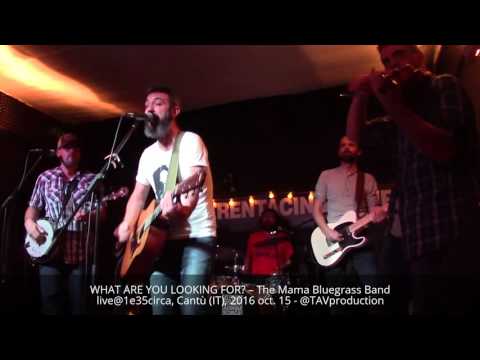 WHAT ARE YOU LOOKING FOR? – The Mama Bluegrass Band live@1e35circa, Cantù (IT), 2016 oct. 15