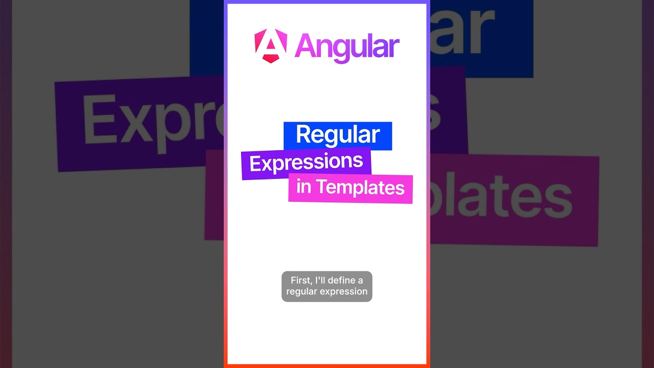 Regex in Angular Templates?! 🤯