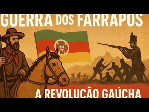 A GUERRA DOS FARRAPOS,  A REVOLUÇÃO QUE TRANSFORMOU O RIO GRANDE DO SUL 