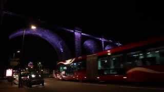 preview picture of video 'Mise en lumière du Viaduc de Chamalières'