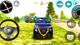 Driving a MODIFIED Black Scorpio in India (GADI WALA GAME) - Car Game | The Only Gaming 19
