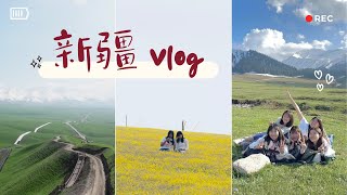 【交換生出遊記】新疆Vlog3/新疆旅遊必打卡景點「那拉提」/有種藍叫做伊犁藍/連接天山的果子溝大橋/世界最大規模的八卦城?/＃新疆/#那拉提＃伊犁＃果子溝