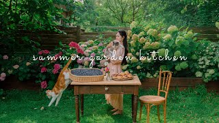 #180 Summer Kitchen | Cooking With What Garden Give Me: Blueberries | Countryside Life