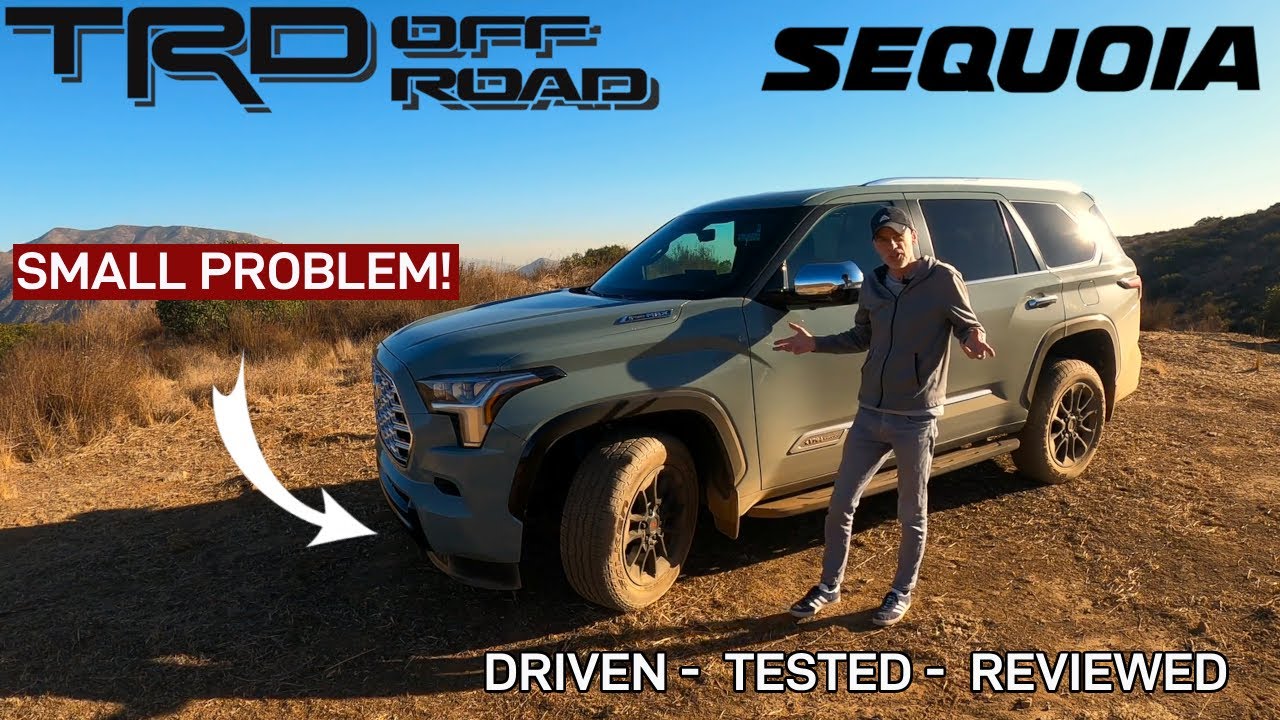 The 2025 Toyota Sequoia TRD Off Road is a BEAST with a small PROBLEM!!
