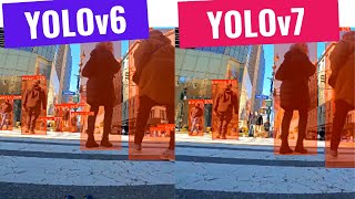 YOLOv6s Vs. YOLOv7-tiny Comparison (ONNX)