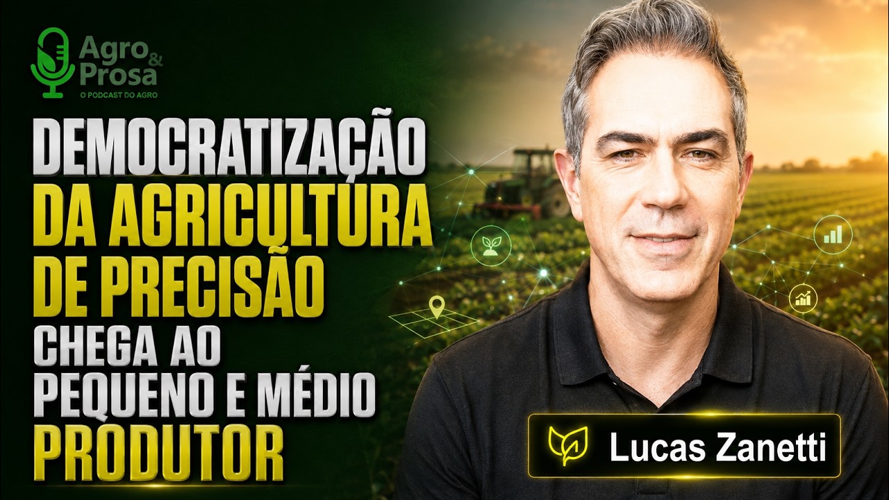 A democratização da agricultura de precisão chega ao pequeno e médio produtor