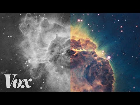 The Fascinating Way That Scientists Colorize Black And White Space Photos
