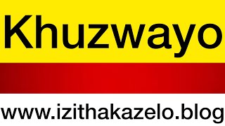 Download lagu Khuzwayo Clan Names❤️Izithakazelo zakwa Khuzwayo mp3
