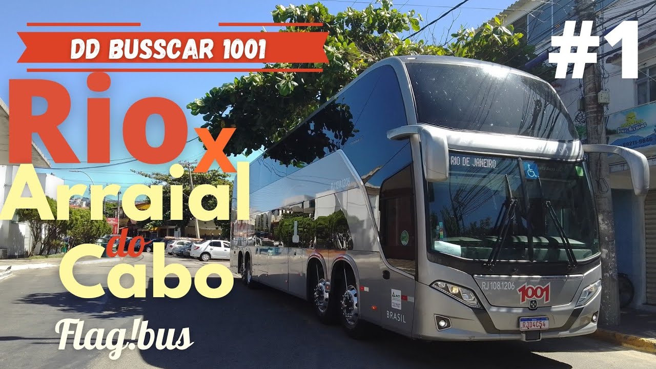Flagrando Viagem: Rio x Arraial do Cabo Auto Viação 1001 parte 1