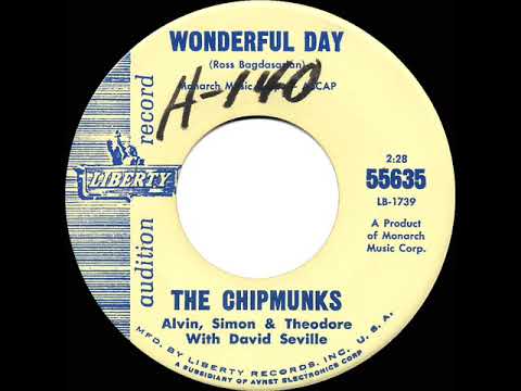 1963 David Seville & The Chipmunks - Wonderful Day