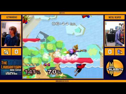 S@LT #93  Metal Reeper Falco, Marth vs Ozymandias Fox   Winners Finals   SSBM Singles
