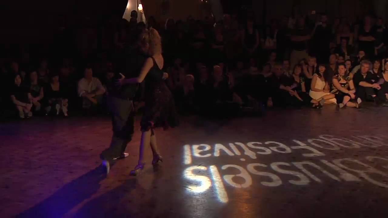 BTF 2010 - demo 1 Noelia Hurtado & Pablo Rodriguez @ Brussels tango festival
