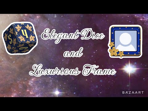 Gameplay Elegant Dice and Luxurious Frame - Ludo Club