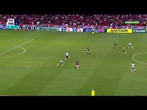 Gol do De Arrascaeta - Flamengo 2x0 América MG