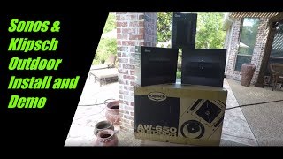 Klipsch AW-650, PRO-10SW-RK Rock Subwoofer, KDA-500 Amp Install & Walkthrough