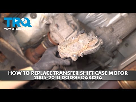 How to Replace Transfer Shift Case Motor 2005-2010 Dodge Dakota