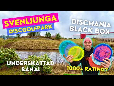 SVENLJUNGA DiscGolfPark! - 1000+ ratat med Discmania Black Mystery Box?