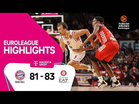 FC Bayern München - EA7 Emporio Armani Mailand | 4. Spieltag, 2022/2023 | MAGENTA SPORT