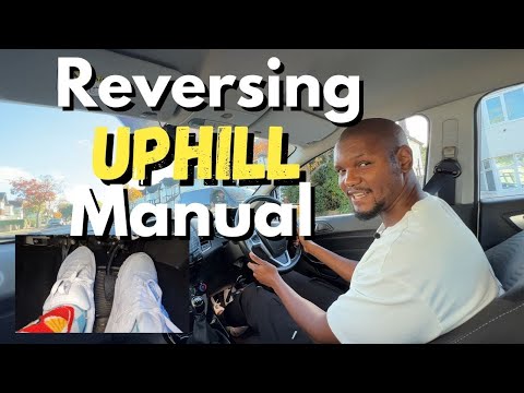 Reversing UPHILL in a MANUAL car made EASY! No HANDBRAKE