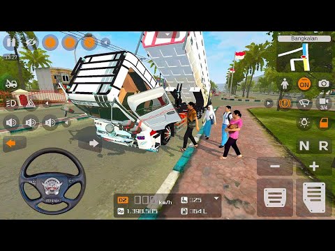 Bussid Hino C9 Hydraulic Dump Truck Mod | Bus Simulator Indonesia