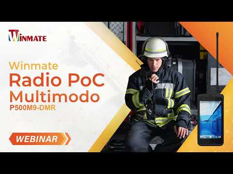 ¡Revolución para los Primeros Respondientes! Winmate Radio PoC Multimodo P500M9-DMR en Acción.