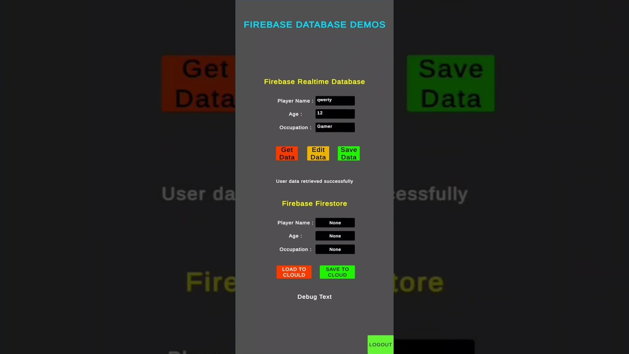 Firebase Demo