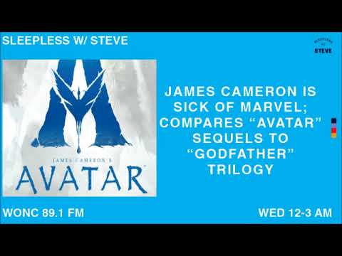 James Cameron is sick of Marvel: compares Avatar sequels to Godfather trilogy | Sleepless with Steve
