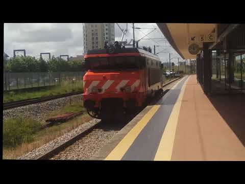 Comboios em Aveiro - 22abr21 - 1ª Parte