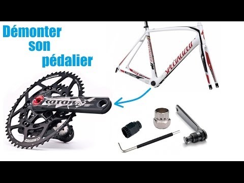 comment demonter un pedalier sram force