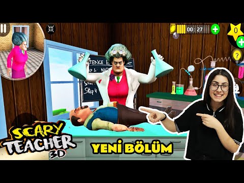 SCARY TEACHER 3D THE MAD TEACHER IS GOING CRAZY AND DOING EXPERIMENTS IN HIS HOUSE!! BIG JOKE NEW...