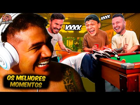 OS MELHORES MOMENTOS SINUCASTIGO COM CARIANI E BALESTRIN 🤣