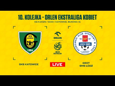 Orlen Ekstraliga kobiet: GKS Katowice - Grot SMS Łódź 2:1 (02.11.2025)
