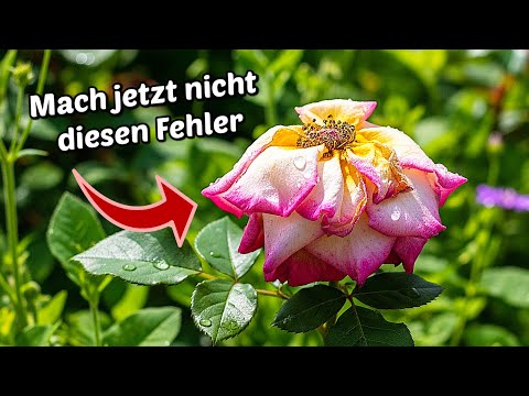 Verblühte Rosen | Diese typischen Fehler solltest du jetzt unbedingt vermeiden!