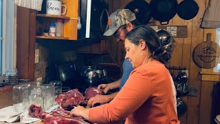 Filling the Pantry || Lard, Jerky & Canned Meat || December 2025