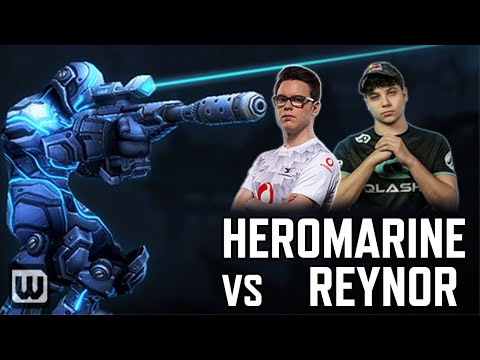 GHOST SNIPERS vs LURKERS?! HeroMarine (Terran) vs Reynor (Zerg) - ASUS ROG