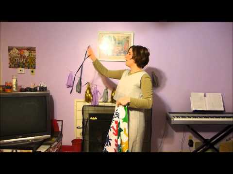 how to make an ionic chiton out of a dinosaur bed sheet