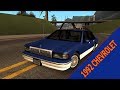 1992 Сhevrolet  Sa Style para GTA San Andreas vídeo 1