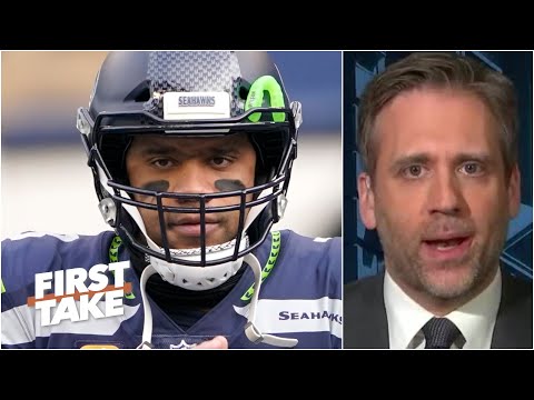 馬克斯對拉塞爾-威爾遜關於他的O-Line的評論感到有些驚訝。 (Max is a bit surprised by Russell Wilson's comments about his O-Line | First Take)