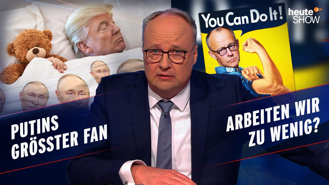 Keine Waffenruhe in der Ukraine: Putin ist der Sieger der Woche | heute-show vom 23.05.2025