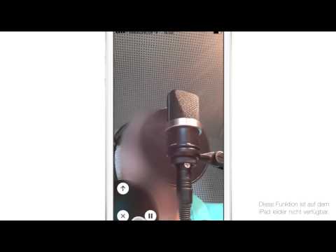 iPhone iPad Anleitung: iMessage Video-Nachricht senden