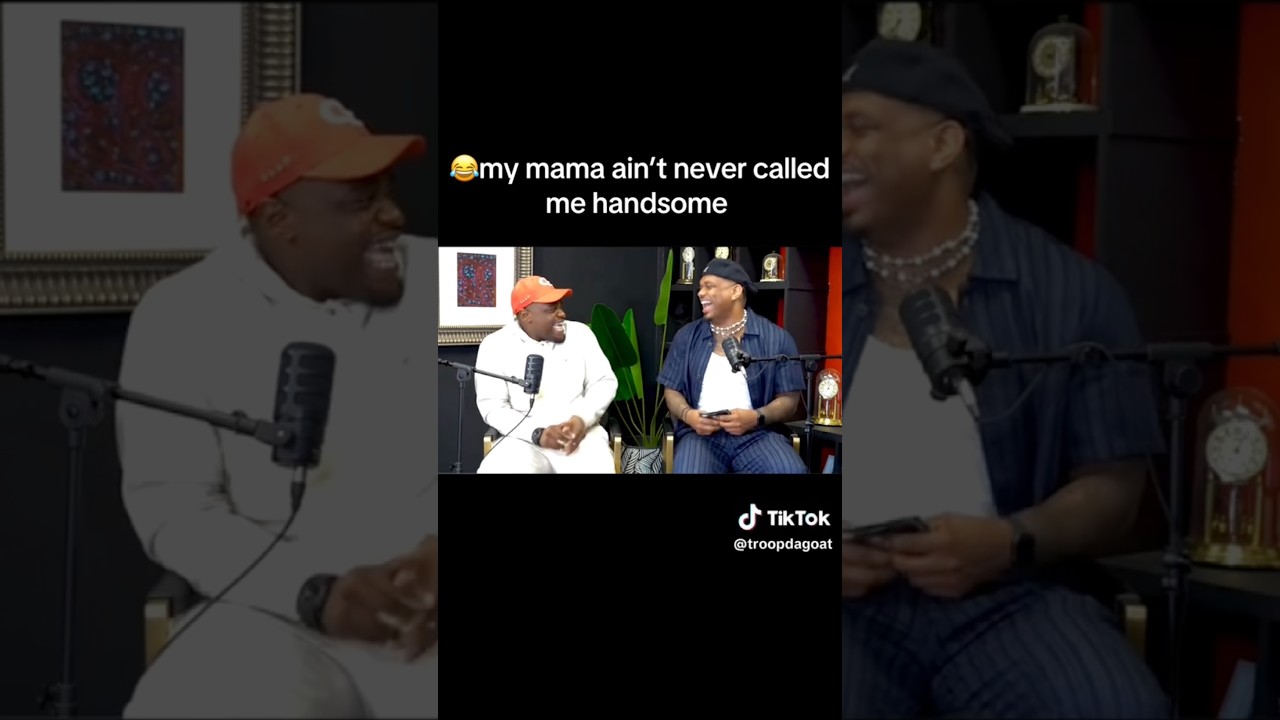 B. Simone tells TreyDay he’s a handsome man..😂😂😂 #shorts